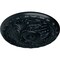 Ekena Millwork Amelia Ceiling Medallion (Fits Canopies up to 4 1/8"), Hand-Painted Night Shade, 15 3/4"OD x 5/8"P CM16AMNSF - alternate 4